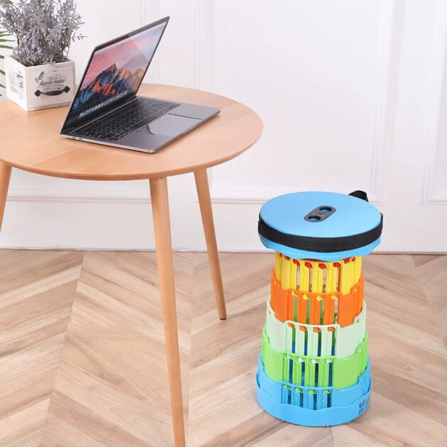 Tabouret télescopique pliable – camping & pêche