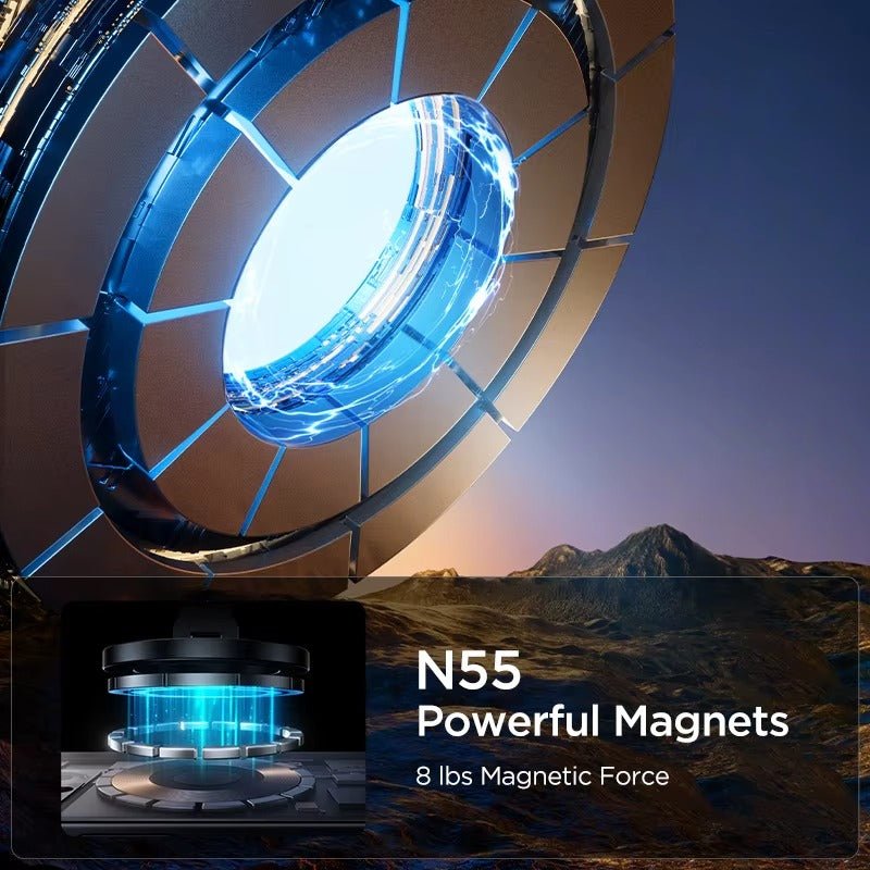 Support de Téléphone Magnétique pour Voiture – Rotation 1080° | Universel iPhone & Android GA - Image 8